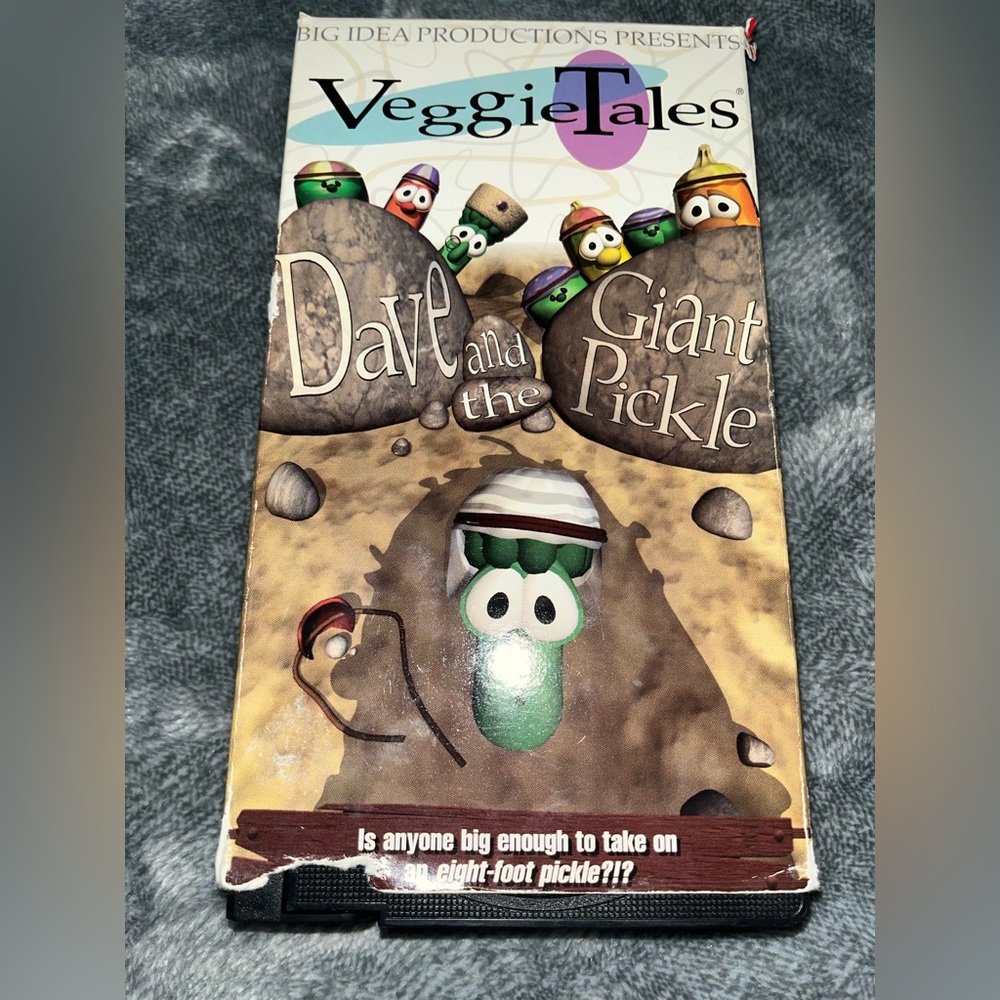 Veggie Tales VHS Dave And The Giant Pickle